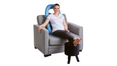 Uporaba aplikatorja A11P za udobno terapijo v sedečem položaju. Primeren je za reševanje vaših težav v domačih pogojih uporabe.